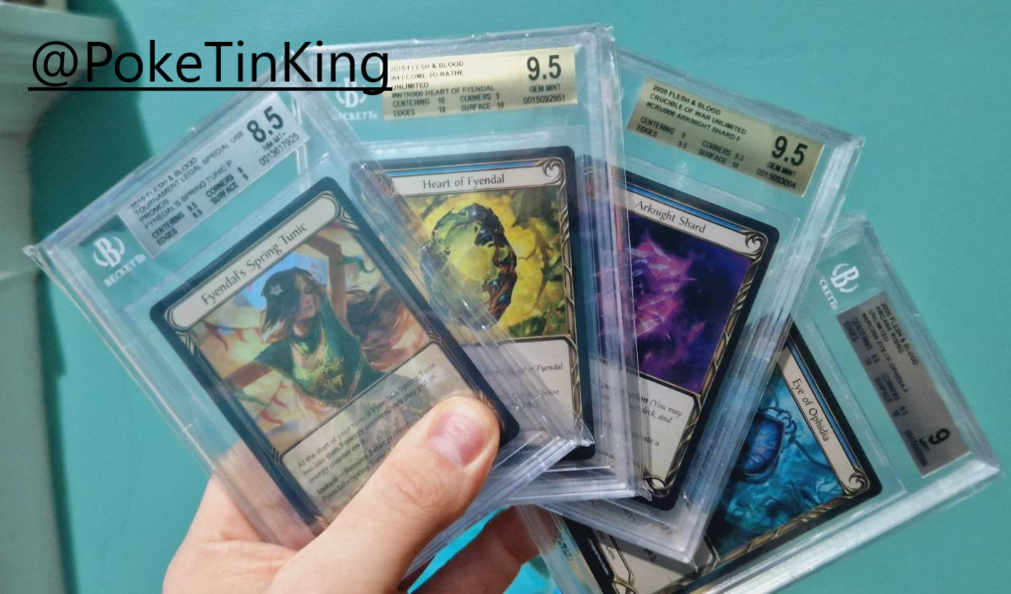 TOP 10 Most Valuable Flesh & Blood Graded Cards - PokeTinKing FleshAndBloodCards.com TOP 10 Most Valuable Flesh & Blood Graded Cards - PokeTinKing FleshAndBloodCards.com
