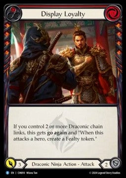 Buy Display Loyalty [CIN010] (Regular) - a Flesh and Blood single card from  the expansion: The Hunted