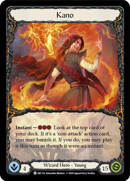 Nebula Blade // Kano [ARC077/ARC114] (Arcane Rising - Unlimited) Regular