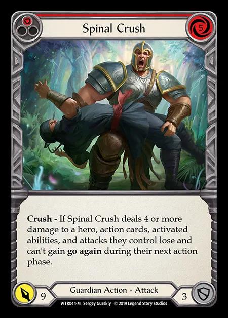 Spinal Crush [WTR044-M] (Welcome to Rathe - Alpha) Rainbow Foil