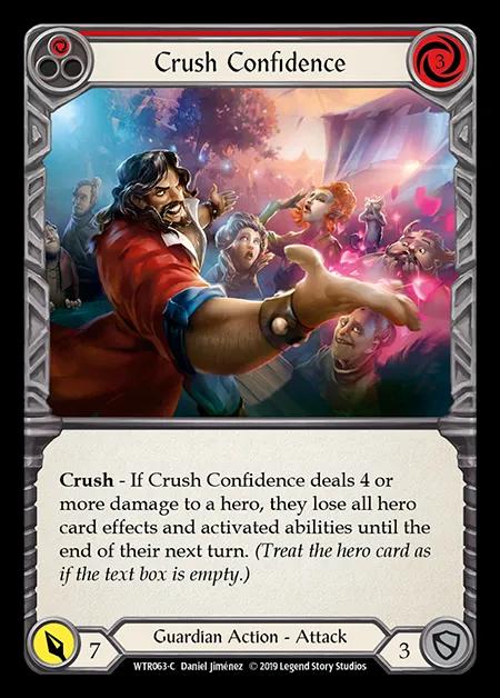 Crush Confidence (Red) [WTR063-C] (Welcome to Rathe - Alpha) Regular