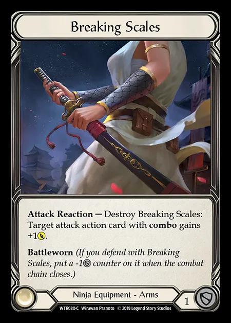 Breaking Scales [WTR080-C] (Welcome to Rathe - Alpha) Cold Foil