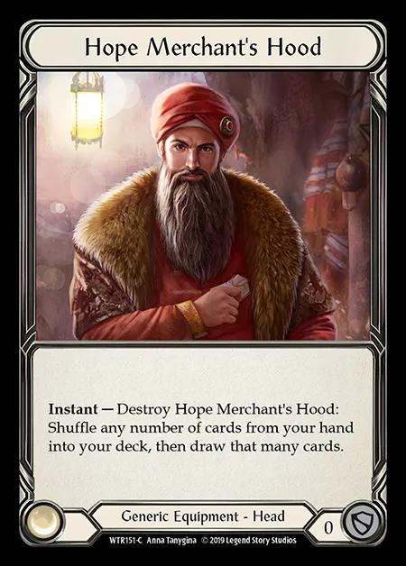 Hope Merchant's Hood [WTR151-C] (Welcome to Rathe - Alpha) Cold Foil