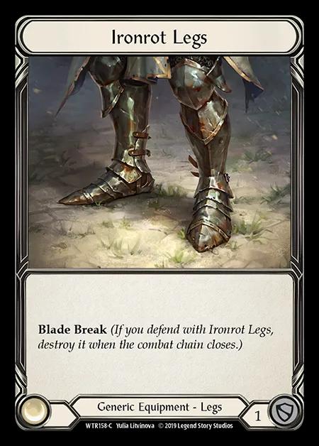 Ironrot Legs [WTR158-C] (Welcome to Rathe - Alpha) Cold Foil