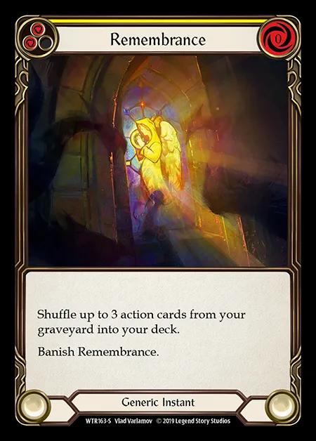 Remembrance [WTR163-S] (Welcome to Rathe - Alpha) Rainbow Foil
