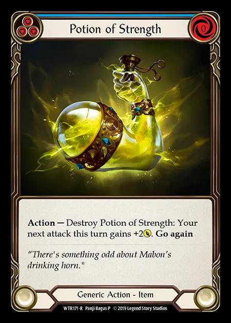 Potion of Strength [WTR171-R] (Welcome to Rathe - Alpha) Regular