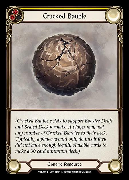 Cracked Bauble [WTR224-T] (Welcome to Rathe - Alpha) Regular