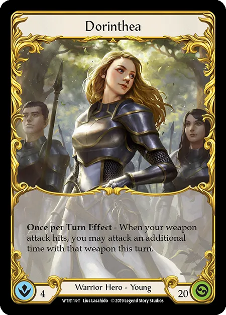 Dorinthea Ironsong // Dorinthea [WTR113-T/WTR114-T] (Welcome to Rathe - Alpha) Regular