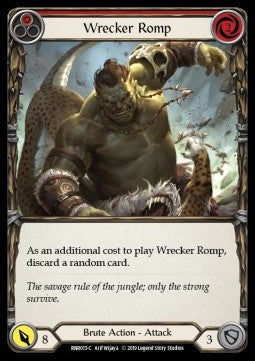 Wrecker Romp (Red) [RNR013] (Welcome to Rathe - Rhinar, Reckless Rampage Hero Deck) Regular