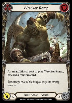 Wrecker Romp (Blue) [RNR023] (Welcome to Rathe - Rhinar, Reckless Rampage Hero Deck) Regular