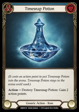 Timesnap Potion [RNR029] (Welcome to Rathe - Rhinar, Reckless Rampage Hero Deck) Regular