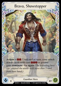 Bravo, Showstopper [BVO001] (Welcome to Rathe - Bravo, Showstopper Hero Deck) Regular