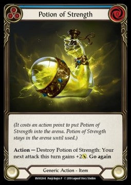 Potion of Strength [BVO028] (Welcome to Rathe - Bravo, Showstopper Hero Deck) Regular