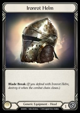 Ironrot Helm [KSU005] (Welcome to Rathe - Katsu, the Wanderer Hero Deck) Regular