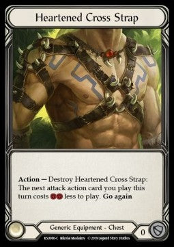 Heartened Cross Strap [KSU006] (Welcome to Rathe - Katsu, the Wanderer Hero Deck) Regular