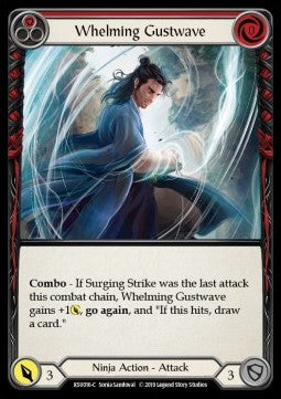Whelming Gustwave (Red) [KSU016] (Welcome to Rathe - Katsu, the Wanderer Hero Deck) Regular