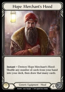 Hope Merchant's Hood [TEA004] (Welcome to Rathe - Dorinthea Ironsong Hero Deck) Regular