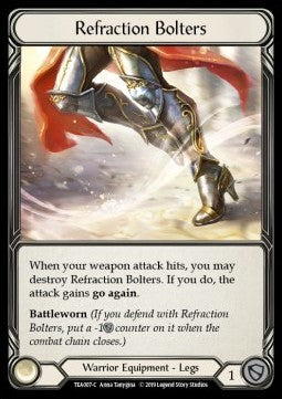 Refraction Bolters [TEA007] (Welcome to Rathe - Dorinthea Ironsong Hero Deck) Regular