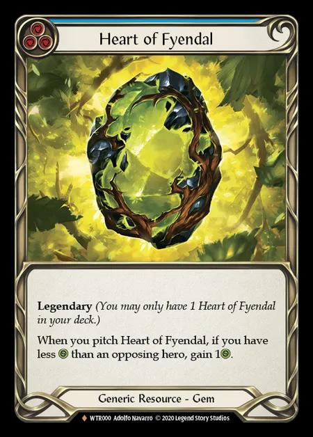 Heart of Fyendal [WTR000] (Welcome to Rathe - Unlimited) Rainbow Foil