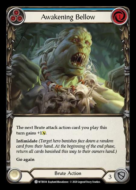 Awakening Bellow (Blue) [WTR034] (Welcome to Rathe - Unlimited) Regular