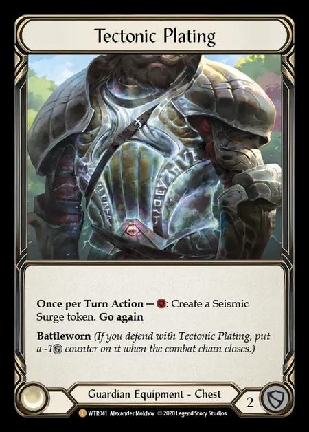 Tectonic Plating [WTR041] (Welcome to Rathe - Unlimited) Rainbow Foil