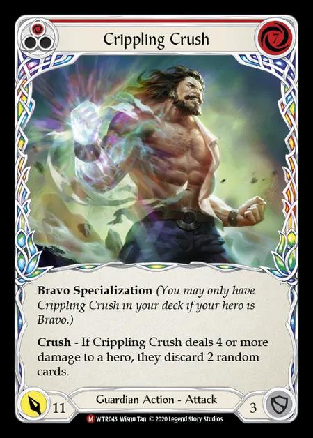 Crippling Crush [WTR043] (Welcome to Rathe - Unlimited) Rainbow Foil