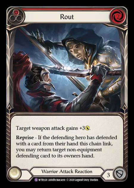 Rout [WTR120] (Welcome to Rathe - Unlimited) Rainbow Foil