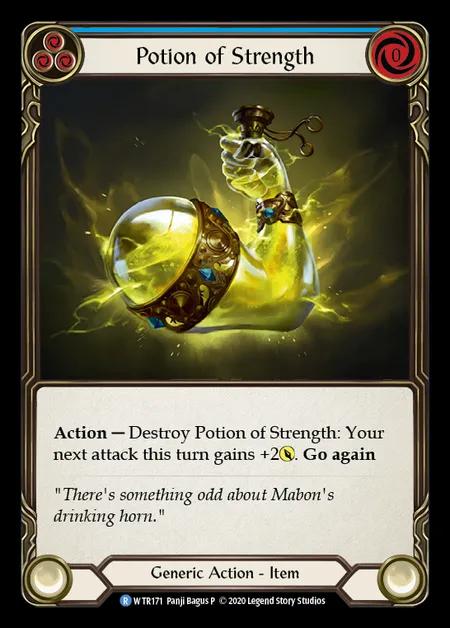Potion of Strength [WTR171] (Welcome to Rathe - Unlimited) Rainbow Foil