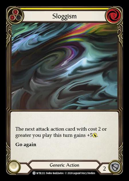 Sloggism (Yellow) [WTR222] (Welcome to Rathe - Unlimited) Rainbow Foil