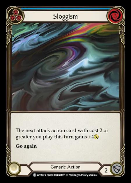 Sloggism (Blue) [WTR223] (Welcome to Rathe - Unlimited) Rainbow Foil
