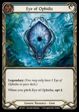 Eye of Ophidia [ARC000-F] (Arcane Rising - First) Cold Foil