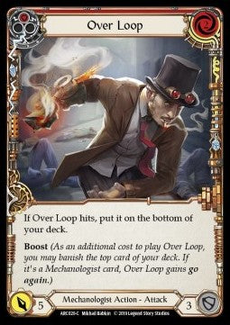 Over Loop (Red) [ARC020-C] (Arcane Rising - First) Regular