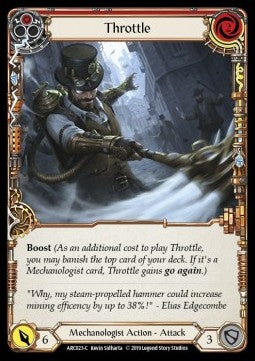 Throttle (Red) [ARC023-C] (Arcane Rising - First) Regular