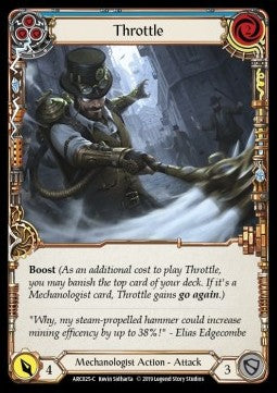 Throttle (Blue) [ARC025-C] (Arcane Rising - First) Regular