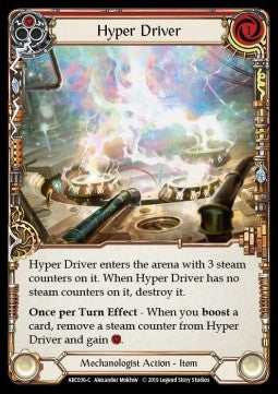 Hyper Driver [ARC036-C] (Arcane Rising - First) Rainbow Foil