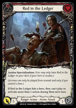 Red in the Ledger [ARC043-M] (Arcane Rising - First) Regular