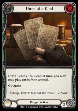 Three of a Kind [ARC044-M] (Arcane Rising - First) Rainbow Foil