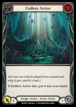Endless Arrow [ARC045-S] (Arcane Rising - First) Rainbow Foil