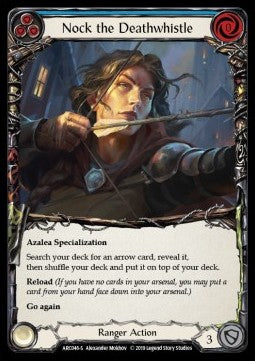 Nock the Deathwhistle [ARC046-S] (Arcane Rising - First) Rainbow Foil