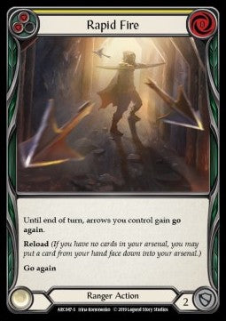 Rapid Fire [ARC047-S] (Arcane Rising - First) Rainbow Foil