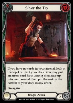 Silver the Tip (Red) [ARC051-R] (Arcane Rising - First) Regular
