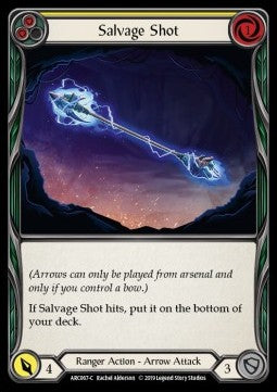 Salvage Shot (Yellow) [ARC067-C] (Arcane Rising - First) Rainbow Foil
