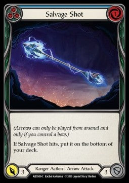 Salvage Shot (Blue) [ARC068-C] (Arcane Rising - First) Rainbow Foil