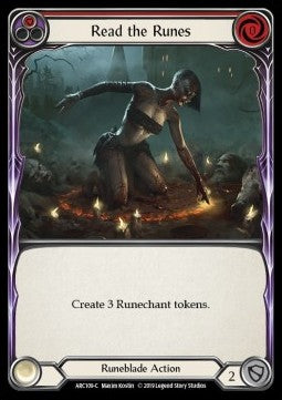 Read the Runes (Red) [ARC109-C] (Arcane Rising - First) Rainbow Foil