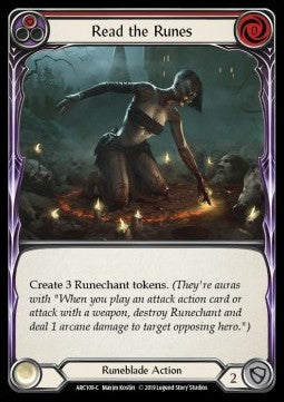 Read the Runes (Red) [ARC109-C] (Arcane Rising - First) Regular