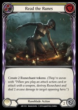 Read the Runes (Yellow) [ARC110-C] (Arcane Rising - First) Regular