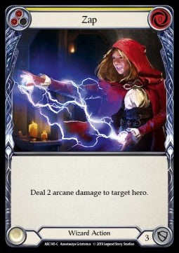Zap (Yellow) [ARC145-C] (Arcane Rising - First) Rainbow Foil