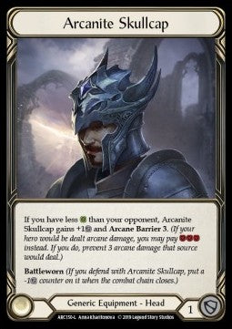 Arcanite Skullcap [ARC150-L] (Arcane Rising - First) Cold Foil