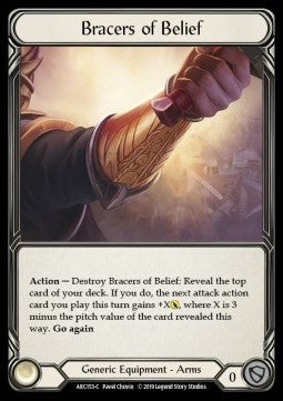 Bracers of Belief [ARC153-C] (Arcane Rising - First) Cold Foil
