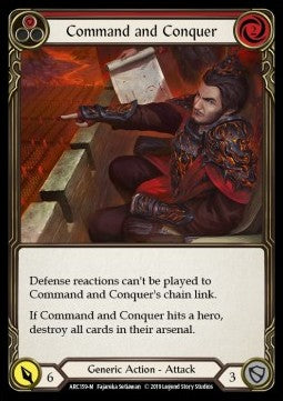 Command and Conquer [ARC159-M] (Arcane Rising - First) Rainbow Foil